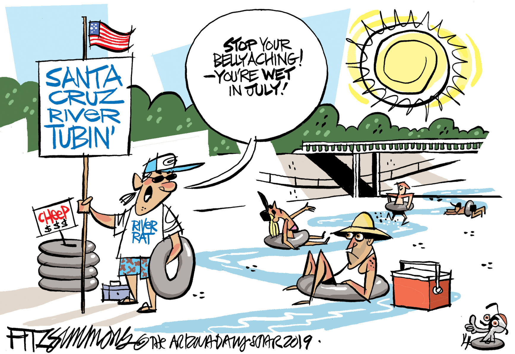 Daily Fitz Cartoon: Summer